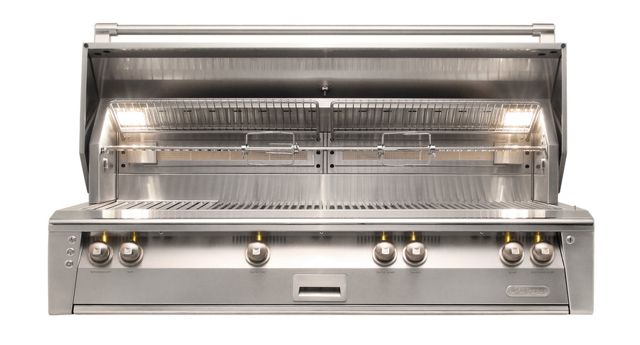 Alfresco ALXE 56-Inch Built-In Gas Grill with Sear Zone