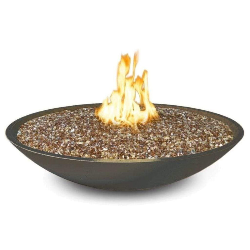 American Fyre Designs 40" Marseille Round Gas Fire Bowl