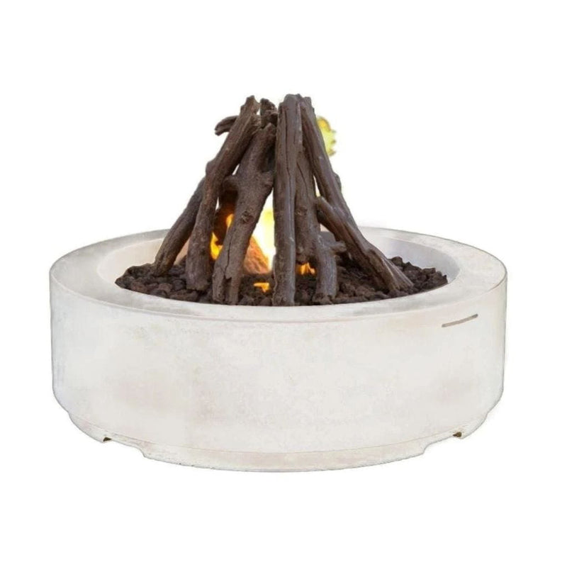American Fyre Designs 48" Louvre Round Gas Fire Pit
