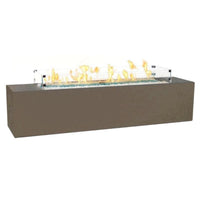 American Fyre Designs Milan 72" Low Linear Gas Fire Table