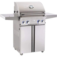 American Outdoor Grill 24" L-Series Portable Gas Grill with Rotisserie & Side Burner