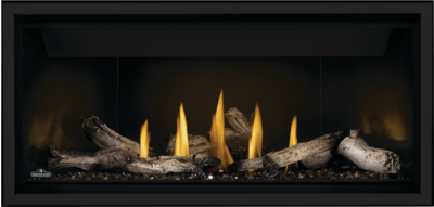 Napoleon Ascent Linear Premium 42 direct vent gas fireplace — official product photo