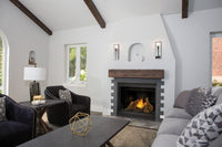 Napoleon Ascent 42 gas fireplace lifestyle room set
