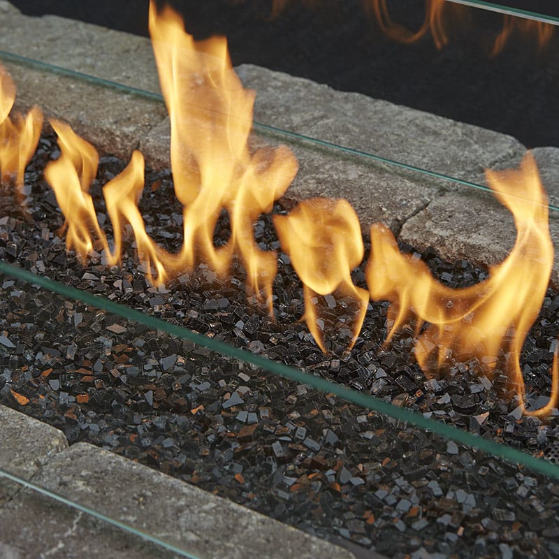 Fire Garden 6424 See-Thru Linear Outdoor Gas Fireplace - 64" Natural Gas