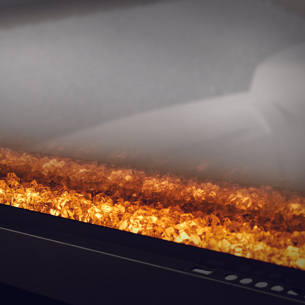 Clearion™ Elite 50 See Through Built-in Electric Fireplace
