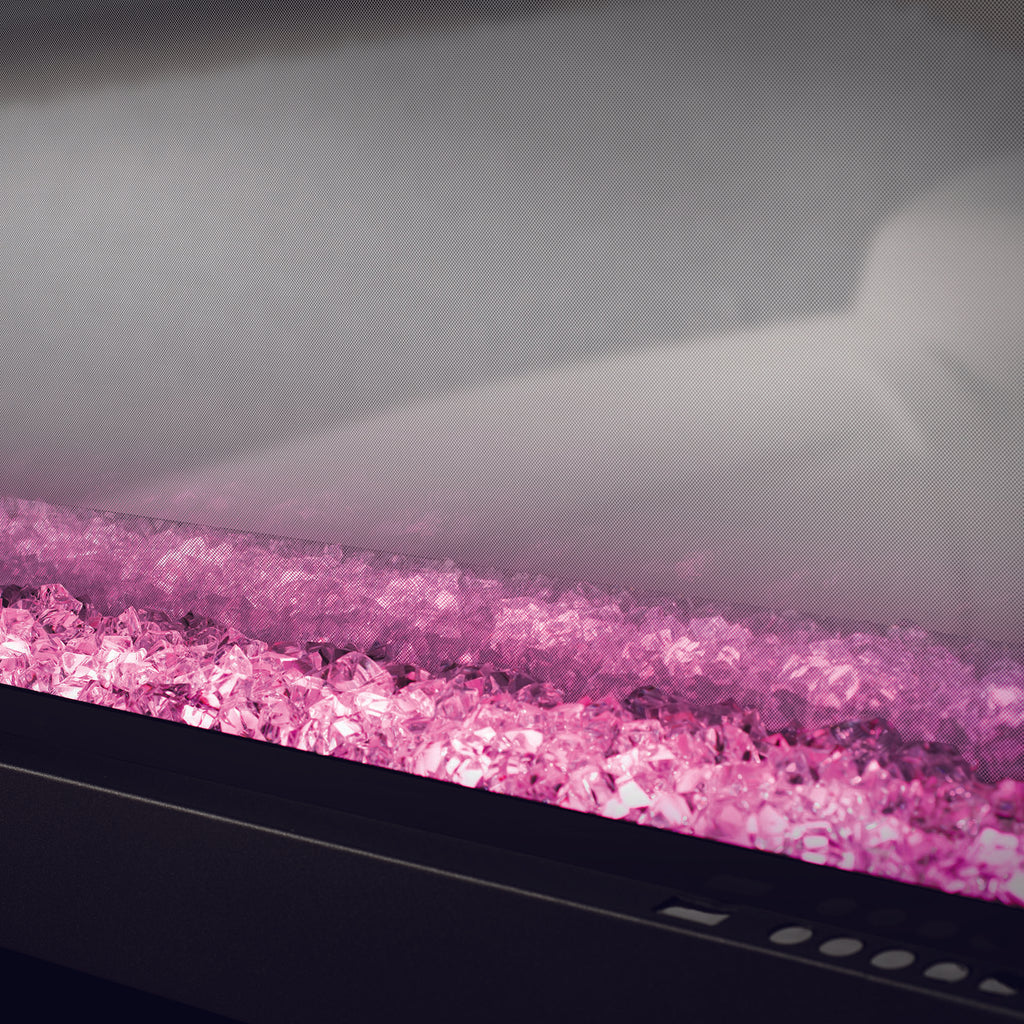 Clearion™ Elite 50 See Through Built-in Electric Fireplace