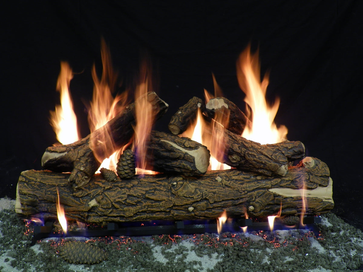 Country Oak Deluxe Vented Gas Logs Only - Formation Creation