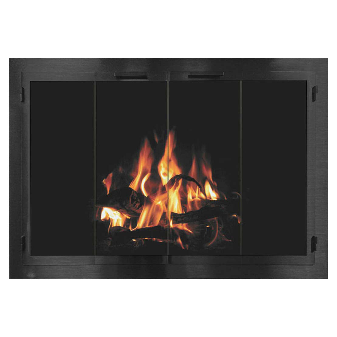 Carolina - Masonry & Prefab Steel Fireplace Glass Doors