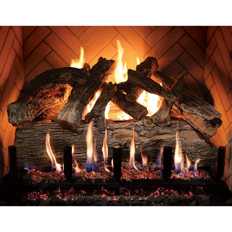 Grand Canyon Arizona Weathered Oak Jumbo 42" See-Through Vented Gas Log Set (13-Piece, Logs Only)