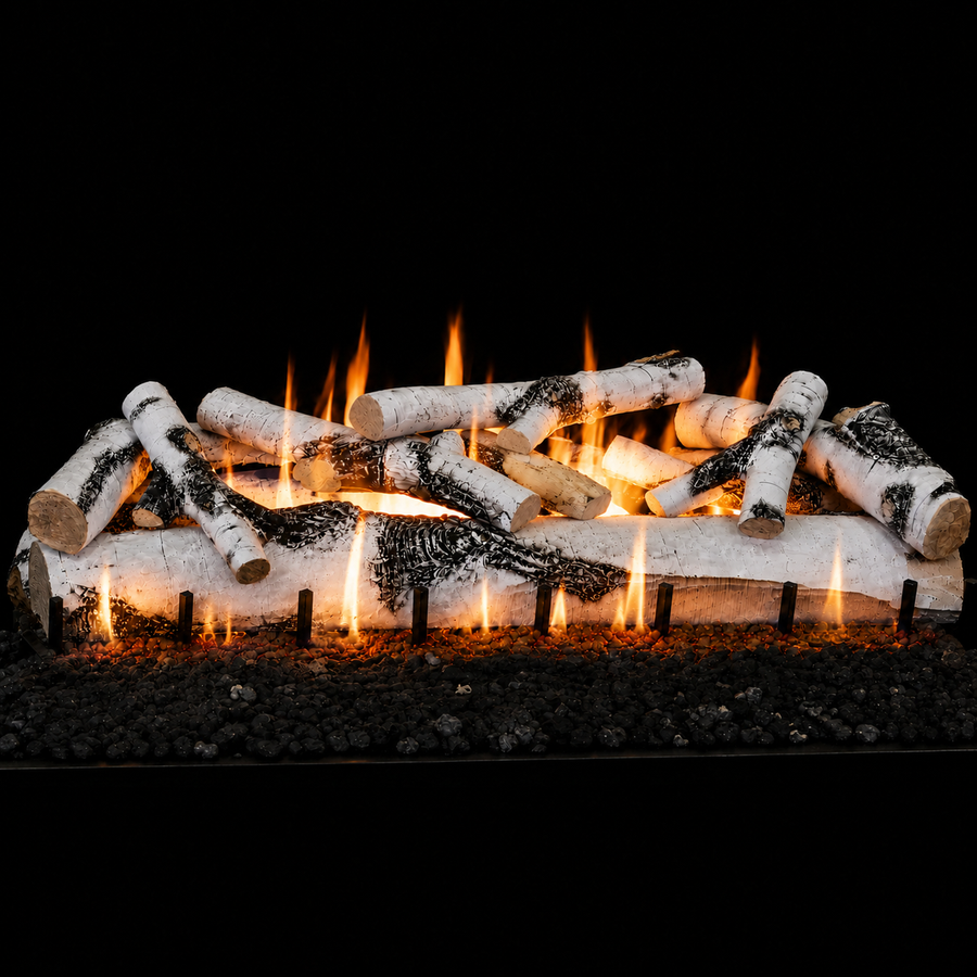Quaking Aspen Outdoor Gas Log Set