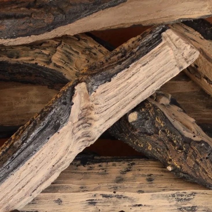 Split Oak Gas Log Set