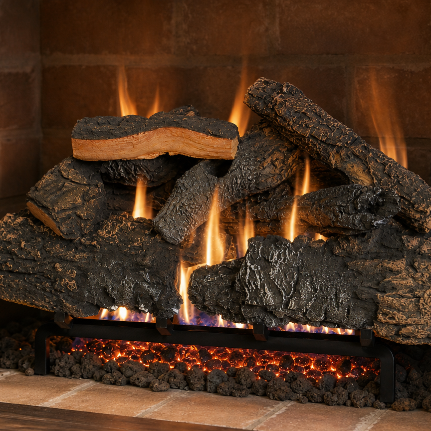 Cross Timbers Vented Gas Log Set