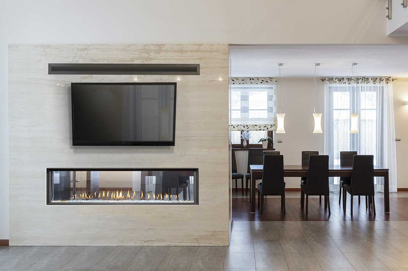 Montigo Distinction 63" See-Through Direct Vent Gas Fireplace - Model D6315 ST