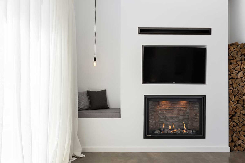 Montigo Delray Square 38" Direct Vent Gas Fireplace - Model Delray Square 38