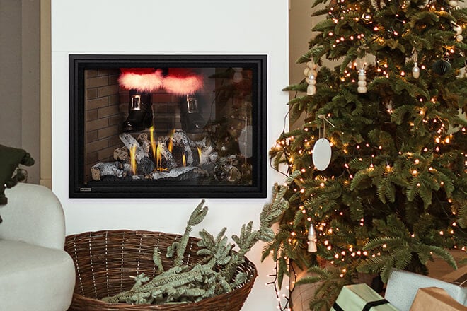 Montigo Delray Square 42" Direct Vent Gas Fireplace - Model Delray Square 42
