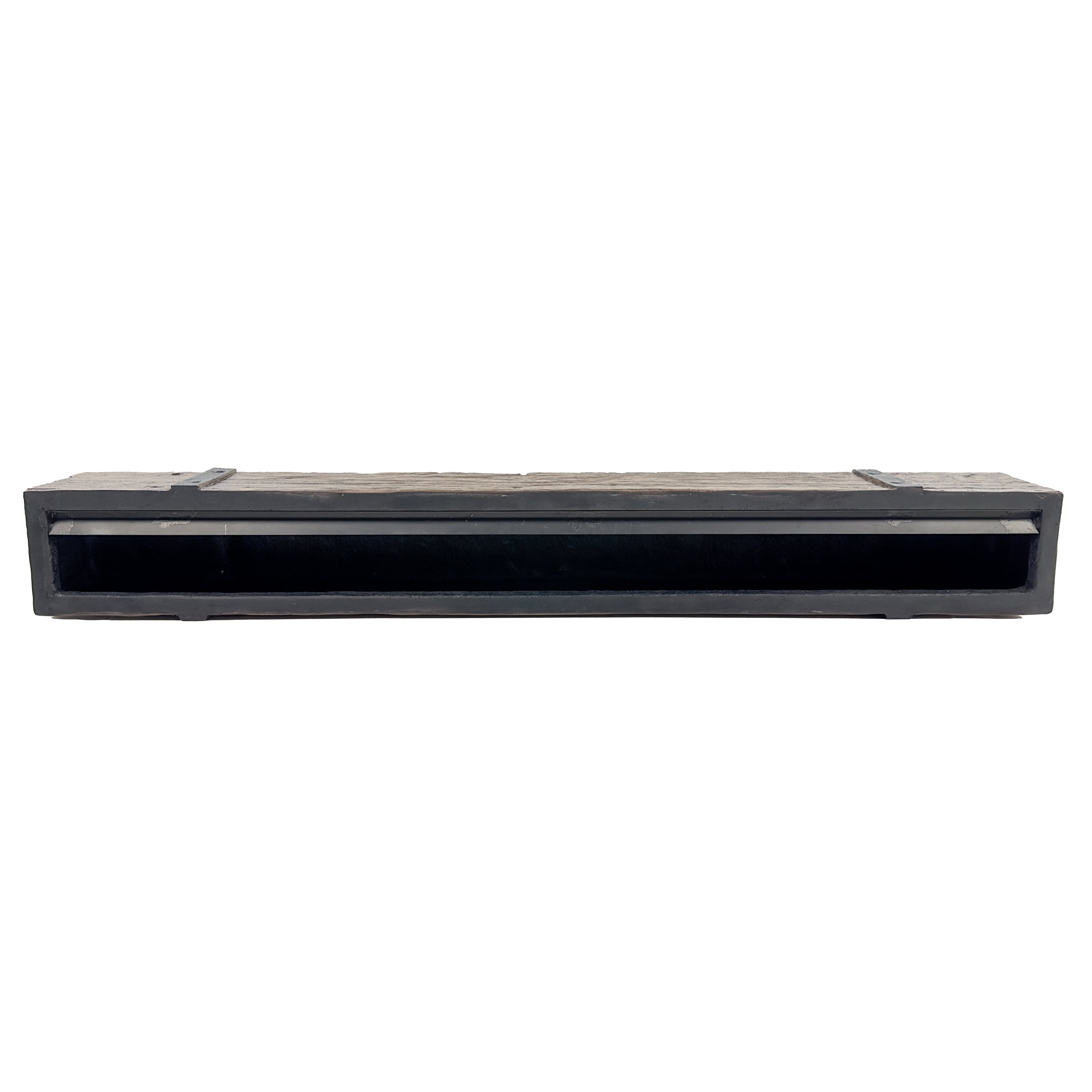 Non-Combustible Concrete Mantel Shelves By Design Specialties - Banded