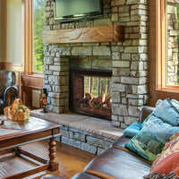Empire Rushmore 40" See-Through Direct Vent Indoor/Outdoor Gas Fireplace - Model DVCT40CSP-OUT