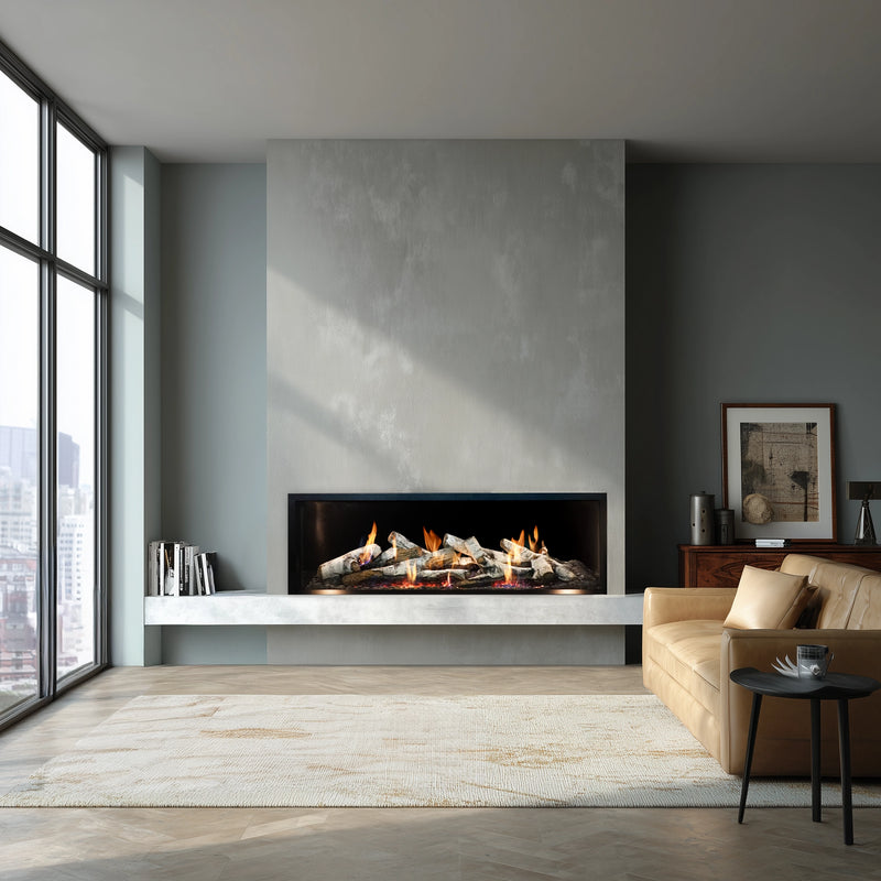 Empire White Mountain Hearth McKinley 60" Direct Vent Linear Gas Fireplace - Model DVCTL60CFP95N