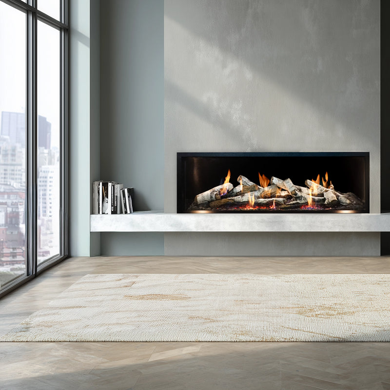 Empire White Mountain Hearth McKinley 60" Direct Vent Linear Gas Fireplace - Model DVCTL60CFP95N