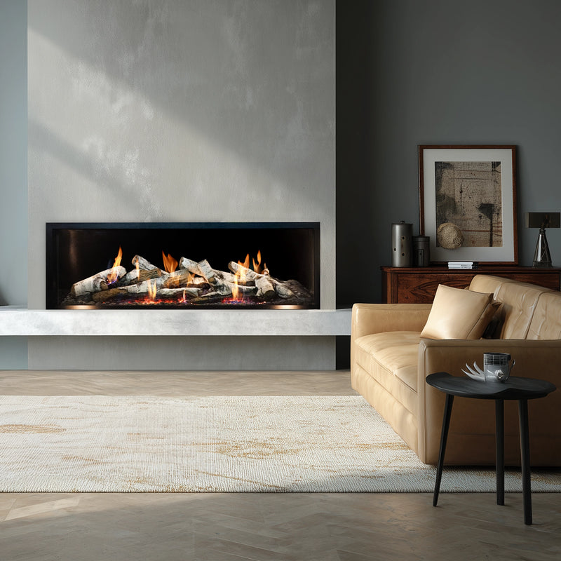 Empire White Mountain Hearth McKinley 60" Direct Vent Linear Gas Fireplace - Model DVCTL60CFP95N