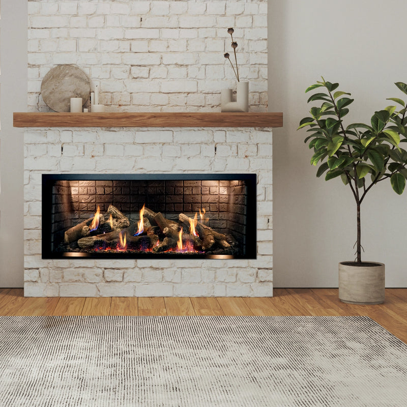Empire White Mountain Hearth McKinley 60" Direct Vent Linear Gas Fireplace - Model DVCTL60CFP95N