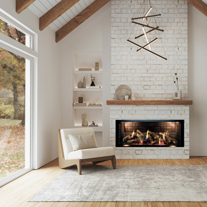 Empire White Mountain Hearth McKinley 60" Direct Vent Linear Gas Fireplace - Model DVCTL60CFP95N