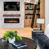 Empire Boulevard 60" Direct Vent Linear Gas Fireplace