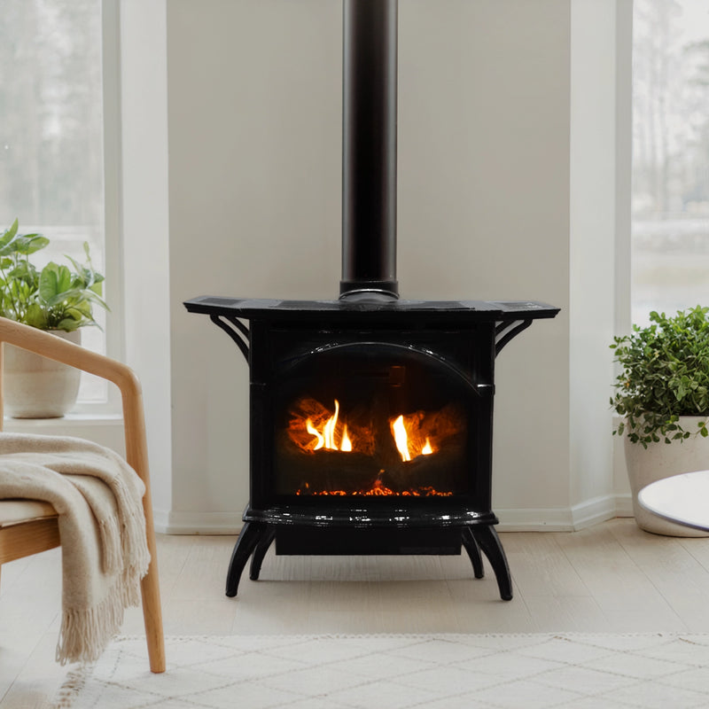 Empire Medium Cast Iron 30" Direct Vent Gas Stove - Model DVP30CC