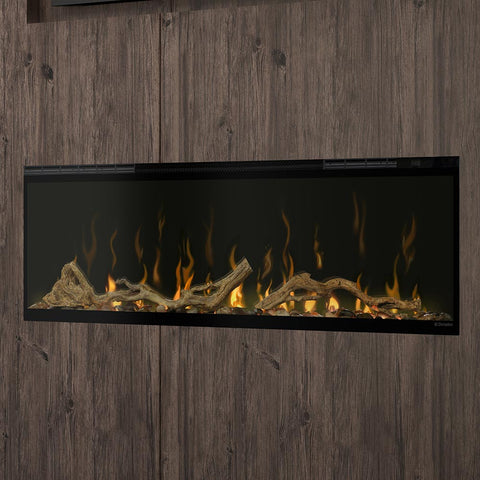 Dimplex 50 Inch IgniteXL Linear Electric Wall Mounted Fireplace / Driftwood Log Kit