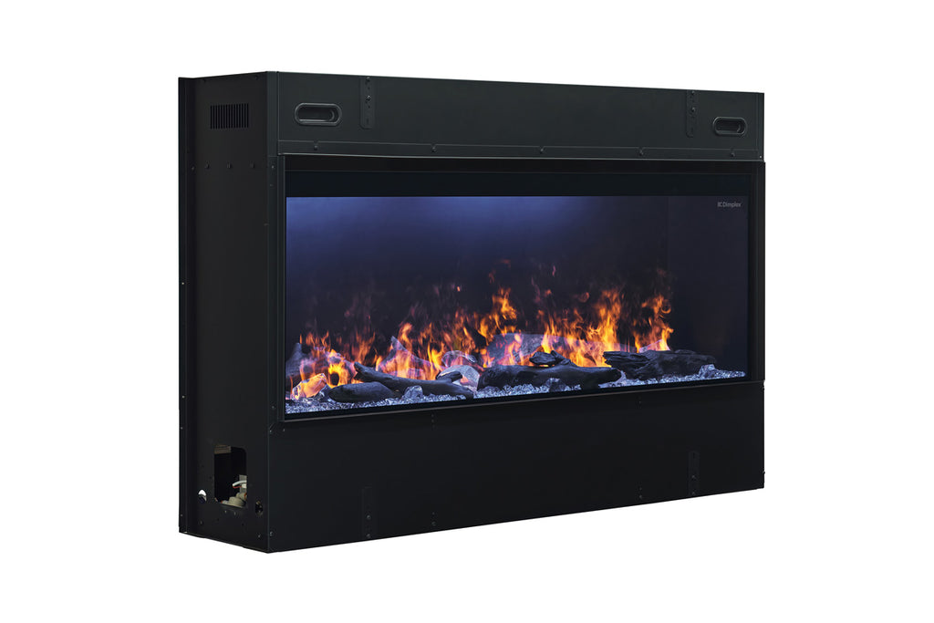 Dimplex 66'' Opti-Myst Linear Built-In Electric Fireplace - Model OLF66-AM