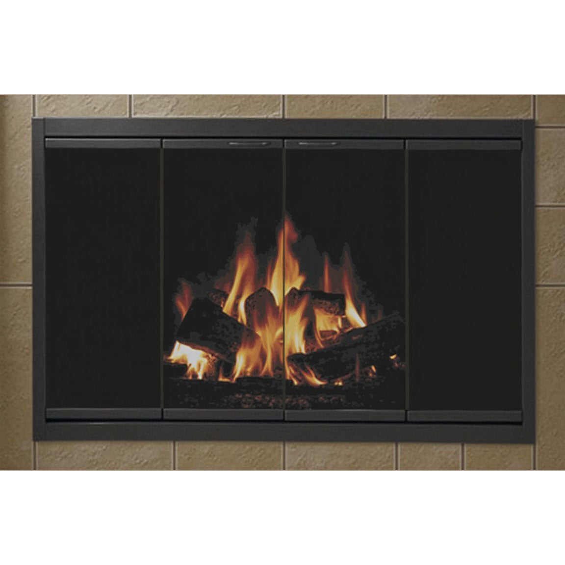 Cabot - Steel Masonry Fireplace Glass Doors