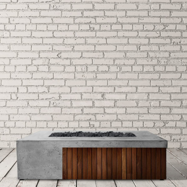 Elements Collection Fairmont Concrete Fire Pit Table | PRISM