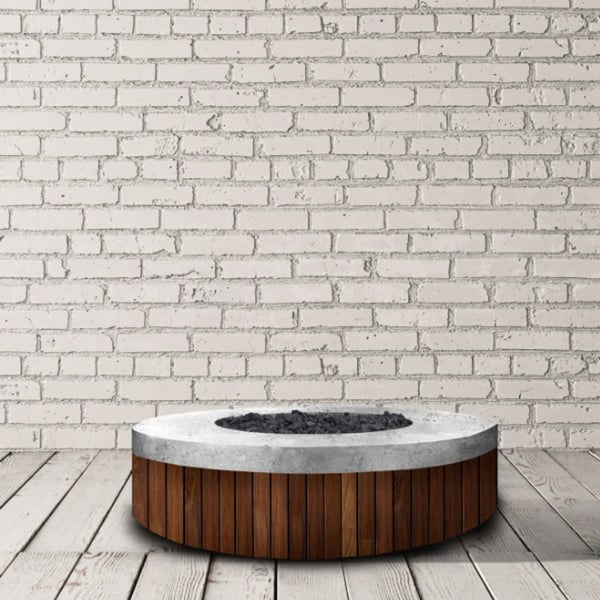 Elements Collection Hampton Concrete Fire Pit Table | Prism Hardscapes