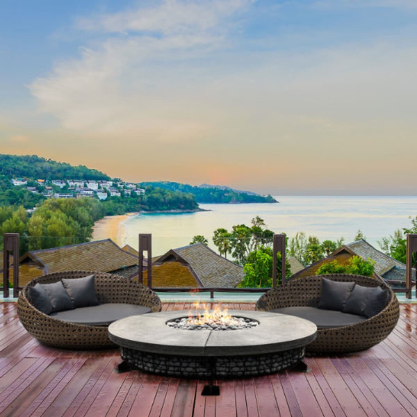 Fuego Concrete Fire Pit Table | Prism Hardscapes