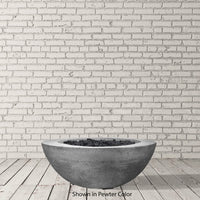 Moderno VI Round Concrete Fire Pit Table | Prism Hardscapes — view 2