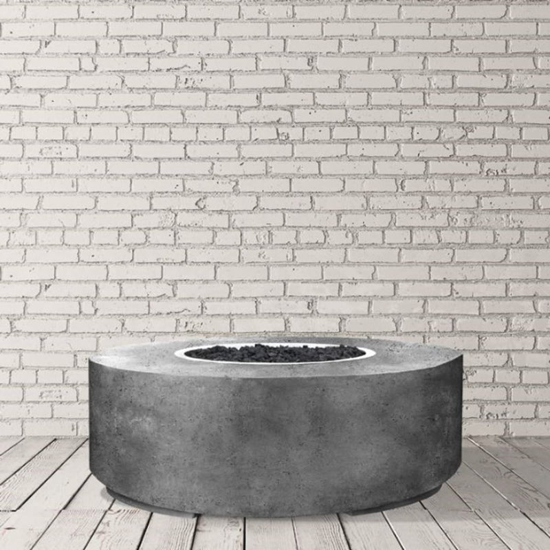 Rotondo Round Concrete Fire Pit Table | Prism Hardscapes — view 5