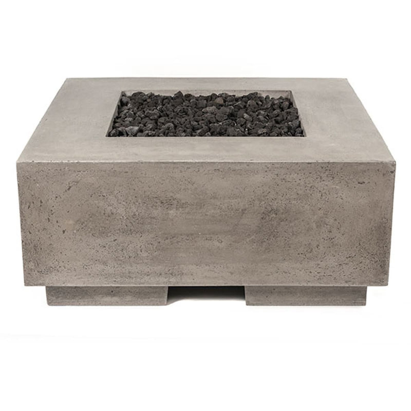 Tavola II 36" Square Concrete Fire Pit Table | Prism Hardscapes — view 4