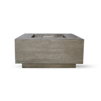Tavola III 48" Square Concrete Fire Pit Table | Prism Hardscapes — view 5