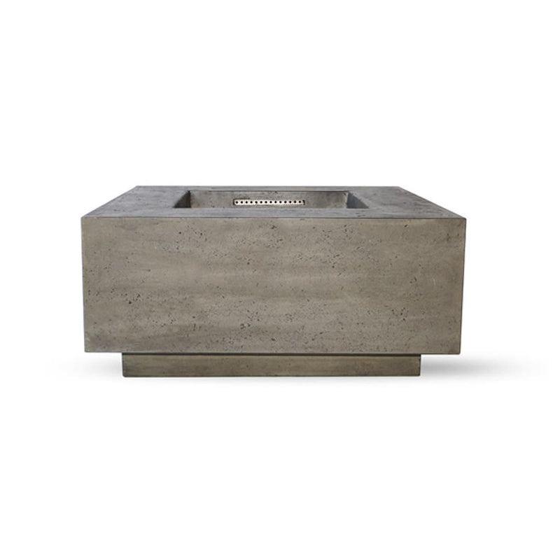Tavola III 48" Square Concrete Fire Pit Table | Prism Hardscapes — view 5