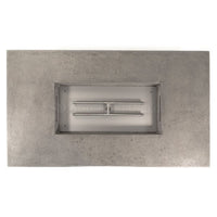 Tavola IV 38" Rectangle Concrete Fire Pit Table | Prism Hardscapes — view 7