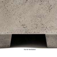 Tavola VI 38" Rectangle Concrete Fire Pit Table | Prism Hardscapes — view 8