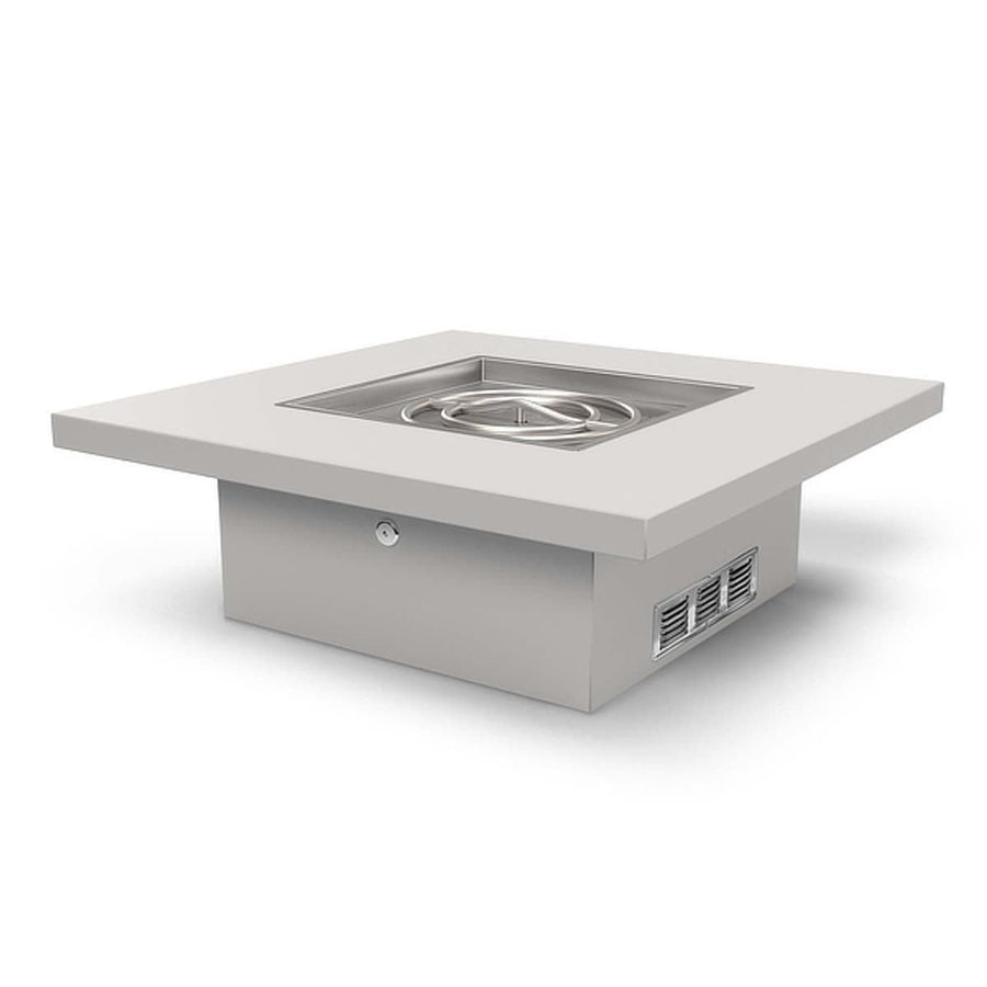 The Outdoor Plus Ready to Finish Form - 16" Tall 16" Square Fire Pit Table