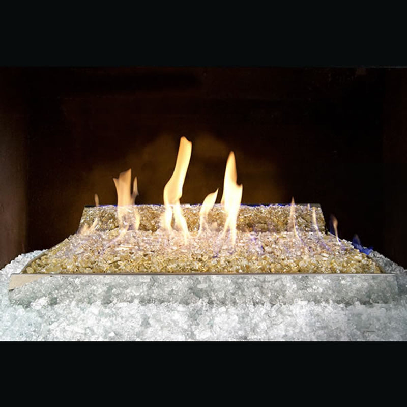 18" Contemporary Fire Glass Ventless Gas Logs | Real Fyre