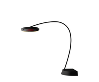 Bromic Eclipse Smart-Heat Portable 2900W Electric Patio Heater with Light & Dimmer - Matte Black