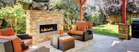 Fire Garden 6424 Linear Outdoor Gas Fireplace - 64" Single-Sided