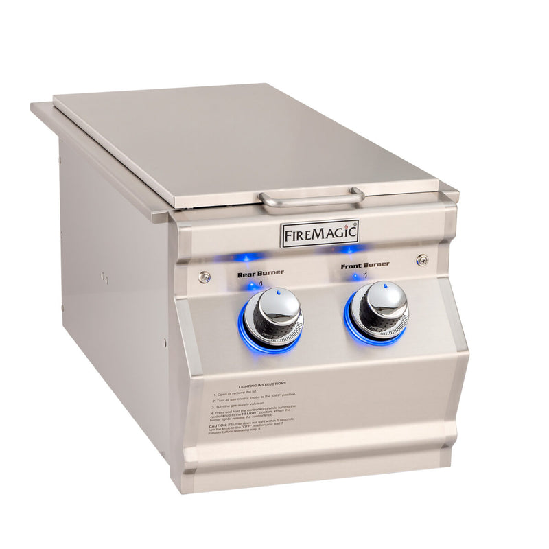Fire Magic Aurora Built-In Double Side Burner - Natural Gas (3281L)