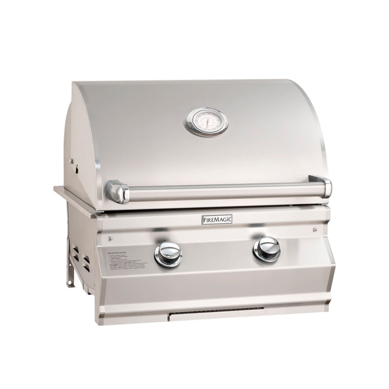 Fire Magic Choice Multi-User CM430i 24-Inch Built-In Natural Gas Grill with Analog Thermometer