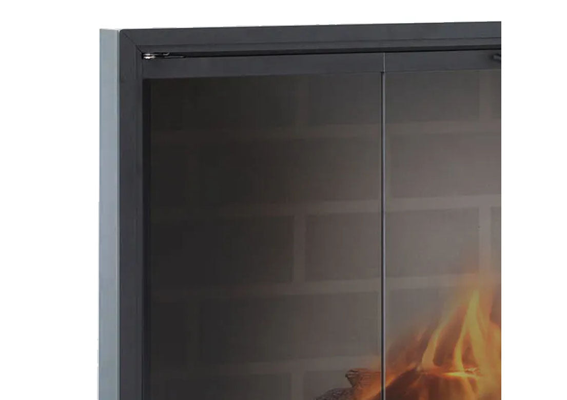 Stiletto Masonry & Prefab Fireplace Glass Doors | Modern & Elegant Fireplace Doors | Easy Installation & Durable Quality | Custom Made