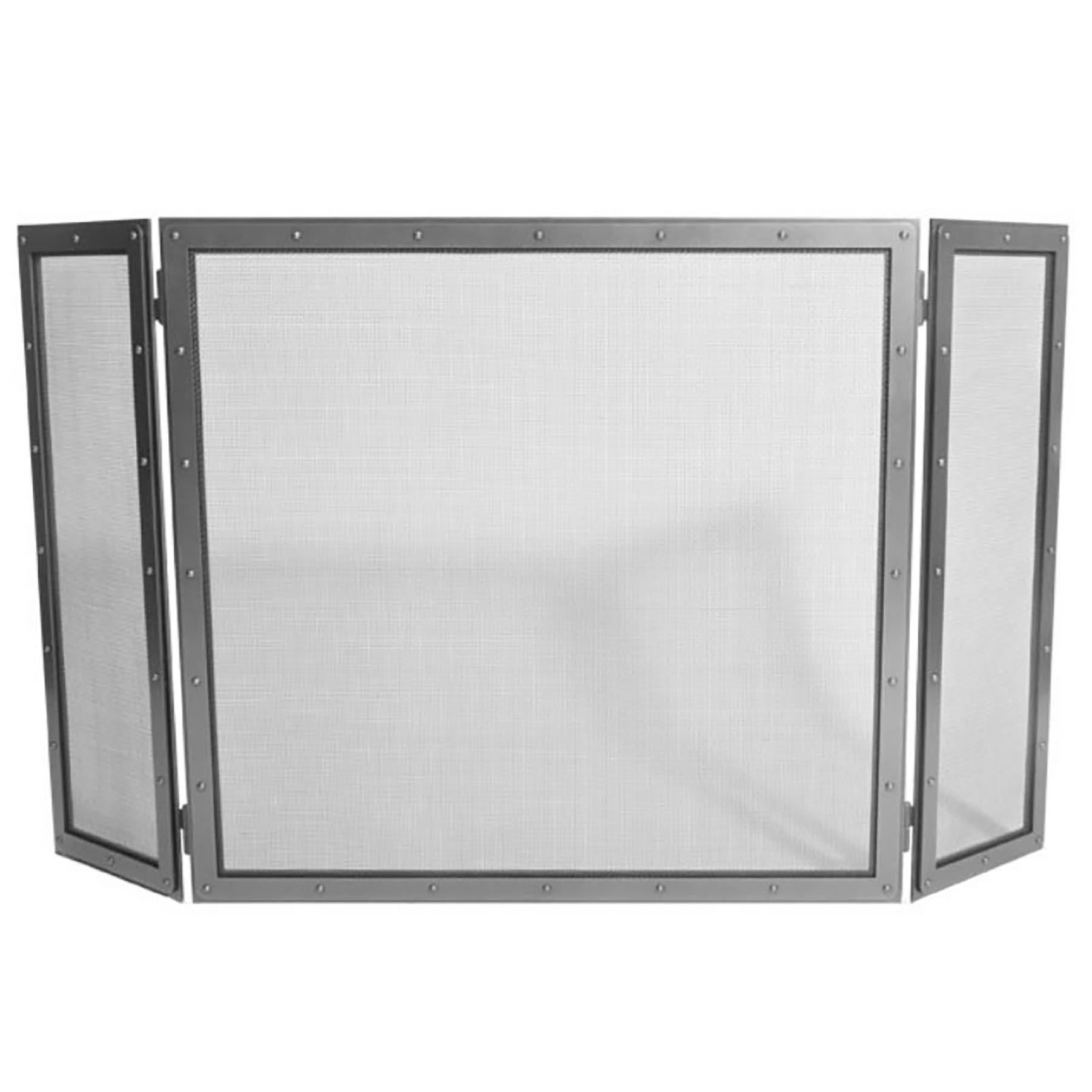 Steel Folding Screens Custom Made 21 Finishes - Black Rock