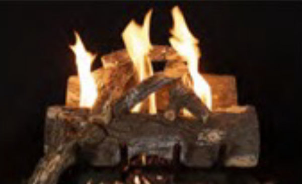 WEATHERED OAK (WO24) VFWO## 24” / VARIABLE ELECTRIC VENTLESS BURNER VFVUL##E(N/P)